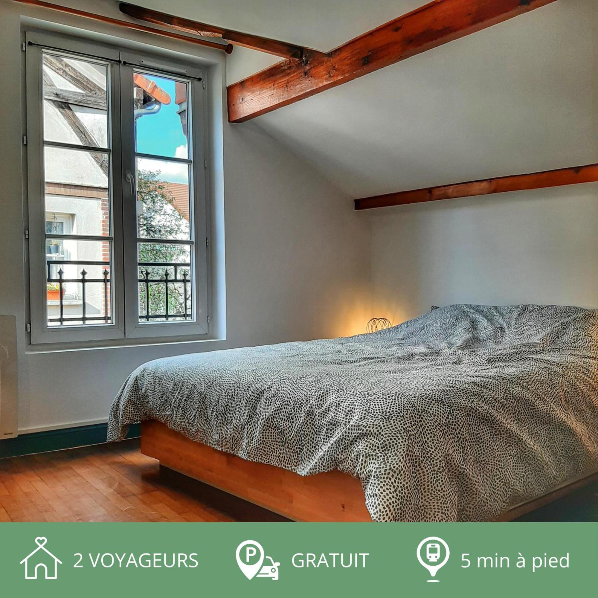 Coeur De Ville Avec Parking+Gare A Proximite De Disney Et Paris Lagny 외부 사진